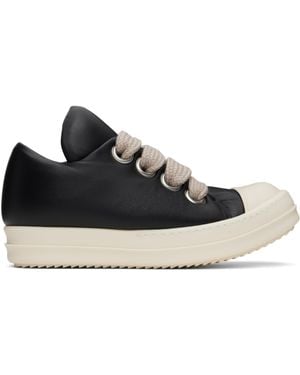 Rick Owens ブラック Hollywood Jumbolaced Low スニーカー