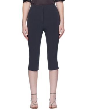 Nanushka Saoirse Capri Shorts - Blue