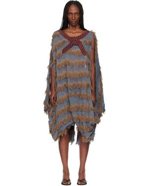 Kiko Kostadinov Rossi Midi Dress - Black