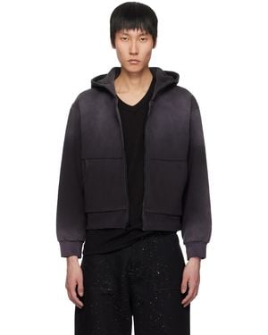 1017 ALYX 9SM Garment-Dyed Reversible Hoodie - Black