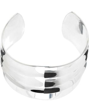 Sophie Buhai Medium Wave Cuff Bracelet - White
