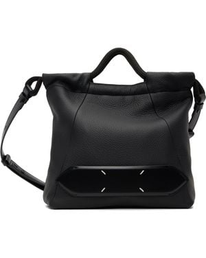 Maison Margiela Soft 5Ac Drawstring Small Bag - Black