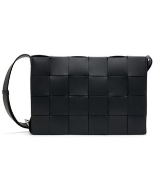 Bottega Veneta Black Maxi Cassette Bag