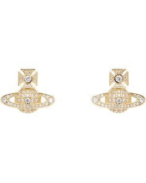 Vivienne Westwood Carmela Bas Relief Earrings - Black