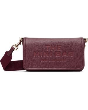 Marc Jacobs 'The Leather Mini' Bag - Purple