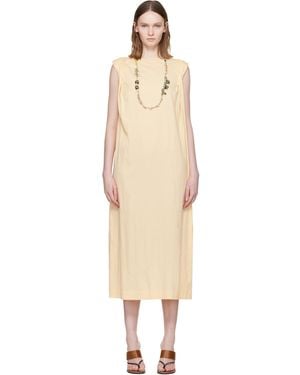 Dries Van Noten Loose T-Shirt Maxi Dress - Black
