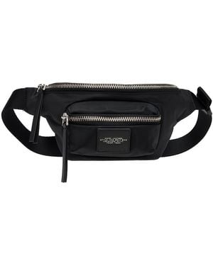 Marc Jacobs Sac-ceinture de style motard 'the belt bag' noir en nylon