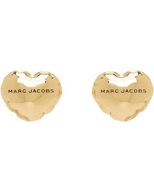 Marc Jacobs 'The Heart Balloon' Stud Earrings - Black
