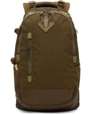 Visvim Khaki Cordura 20L Backpack - Green