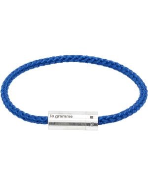 Le Gramme Nato Cable 'Le 7G' Bracelet - Black