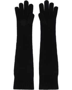 手袋 Toteme Long knit gloves Long knit gloves camel – TOTEME