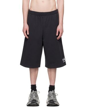 Balenciaga ブラック Under Armourエディション ラージ ショートパンツ
