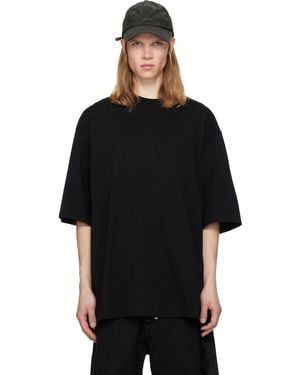 Det Blev Sent Oversized T-Shirt - Black