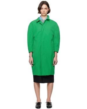 Bally Twill Coat - Green