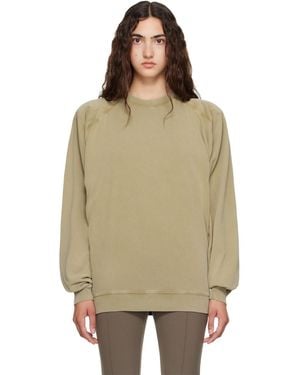 Mugler Bat Long Sleeve T-Shirt - Green