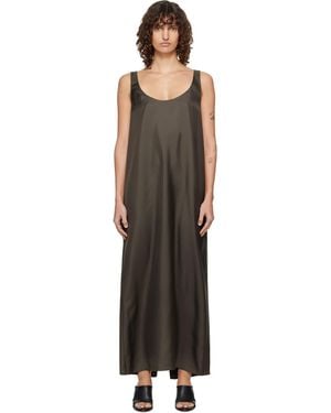 Rohe Silk Scoop-Neck Maxi Dress - Black