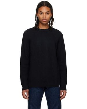 Norse Projects ネイビー Roald セーター - ブラック
