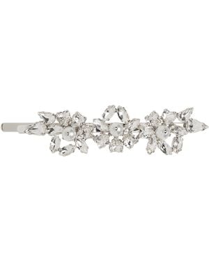 Simone Rocha Heartbloom Hair Clip - Black