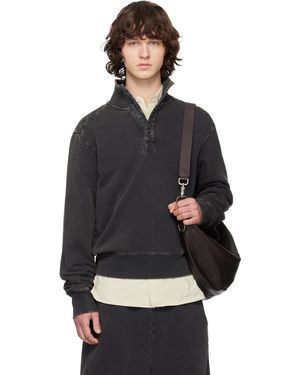 Entire studios Port Pullover Sweatshirt - Black