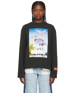 Heron Preston ーン Censo Heron Tシャツ - ブラック
