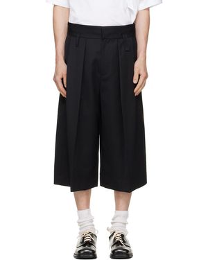 Simone Rocha Short Ample Peeling Noir