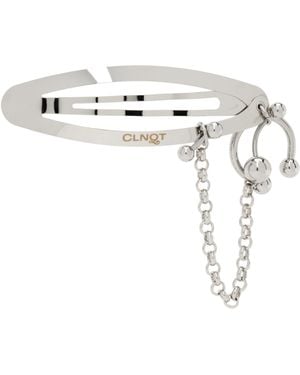 Justine Clenquet Holly Hair Clip - White