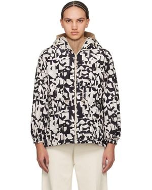 Mackage オフホワイト＆ブラック Delia リバーシブル ジャケット