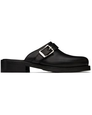 【関税込み】OUR LEGACY ブラック Naoto スリッポン Our Legacy - Naoto Shoe Deep Black Leather