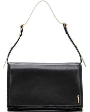 Jil Sander File Small Bag - Black