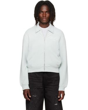 Acne Studios Zip Sweatshirt - White