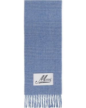 Marni Wool Scarf - Black