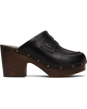 A.P.C. 'Les Sabots' Heels - Black