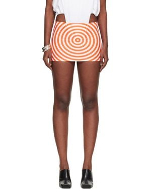 Jean Paul Gaultier 'The Target' Miniskirt - Red