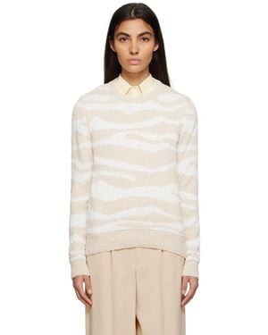 A.P.C. . Beige Alastor Sweater - Multicolour