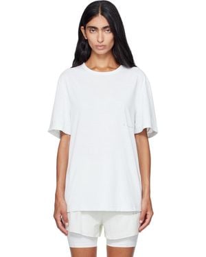 Post Archive Faction PAF T-Shirt De Course Blanc Cassé Édition On