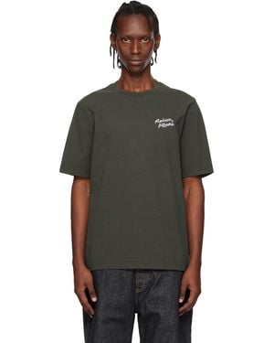 Maison Kitsuné Handwriting Comfort T-Shirt - Black