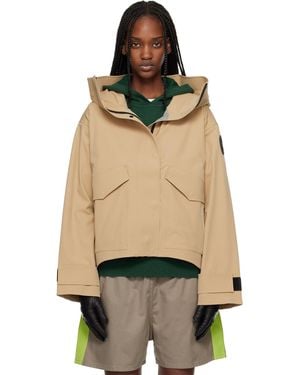 Canada Goose Label' Tofino Rain Jacket - Black