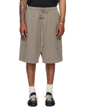Fear Of God Basketball Fleece Shorts - Natural