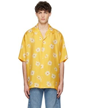 Moschino Allover Daisy Shirt - Yellow