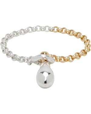 Bottega Veneta Drop Chain Bracelet - Black