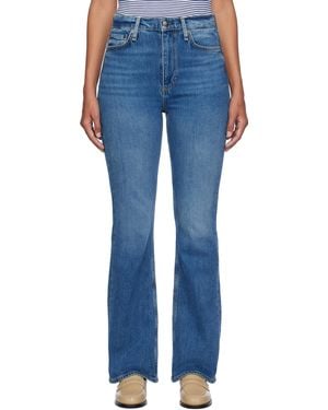 Rag & Bone Jean Semi-Évasé Peyton Bleu