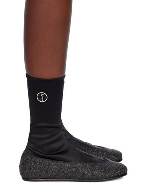 Kiko Kostadinov Proxima Low Ballerina Boots - Black