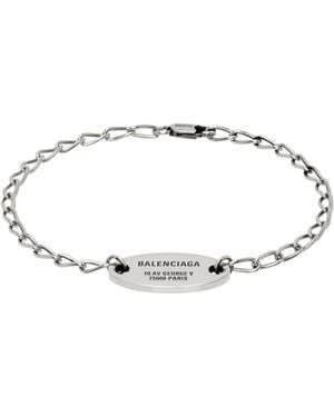 Balenciaga Everyday Bracelet - Black