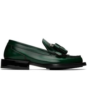 Eytys Green Rio Loafers