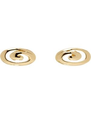 Mondo Mondo Infinity Stud Earrings - Black