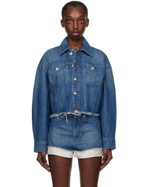 A.P.C. Natacha Ramsay-Levi Edition Sainters Denim Jacket - Blue