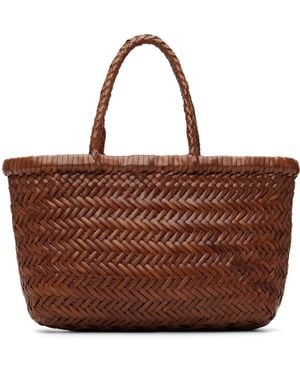 Dragon Diffusion Mini Flat Gora Bag - Brown