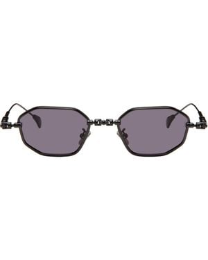 Kuboraum Gunmetal H66 Sunglasses - Black