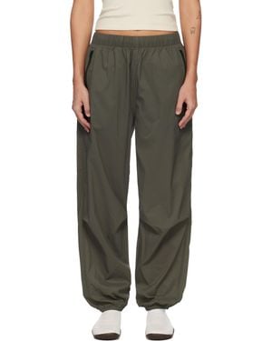 The North Face Khaki Tnf Box Packable Wind Trousers - Black