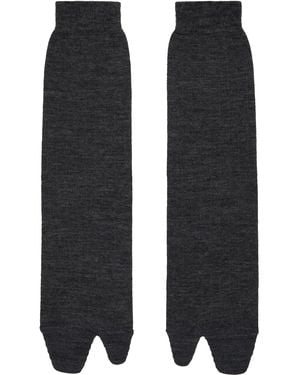 Maison Margiela Bootleg Tabi Socks - Black